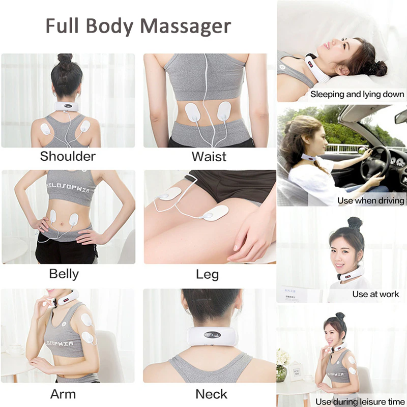 Everyday Neck Comfort | Cordless Heated Neck Massager