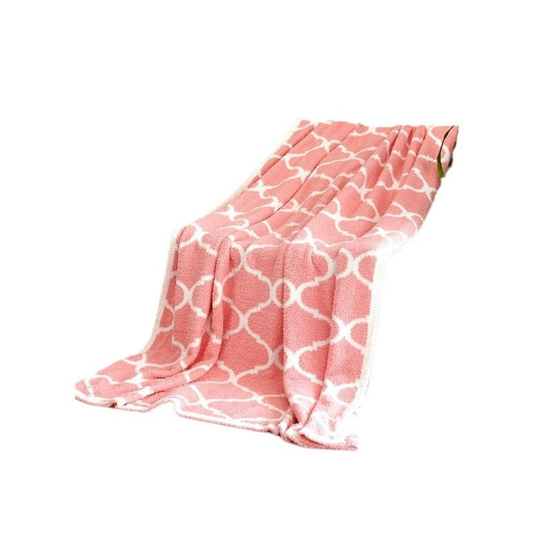 Cozy Nights Start Here | Nordic Reversible Plush Velvet Throw
