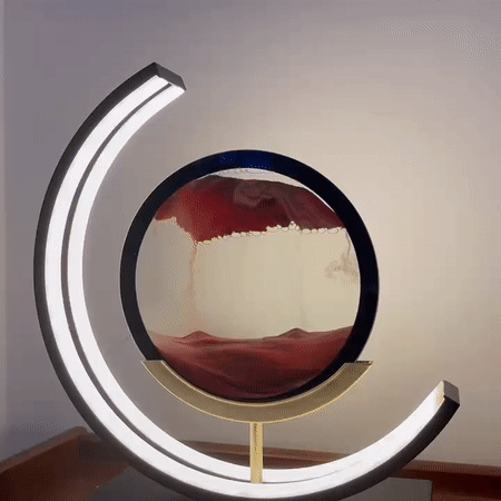 Shifting Sands | Mesmerizing LED Sandscape Table Lamp