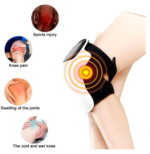Comfort That Moves With You | Infrared Heat &amp; Vibration Knee Massager