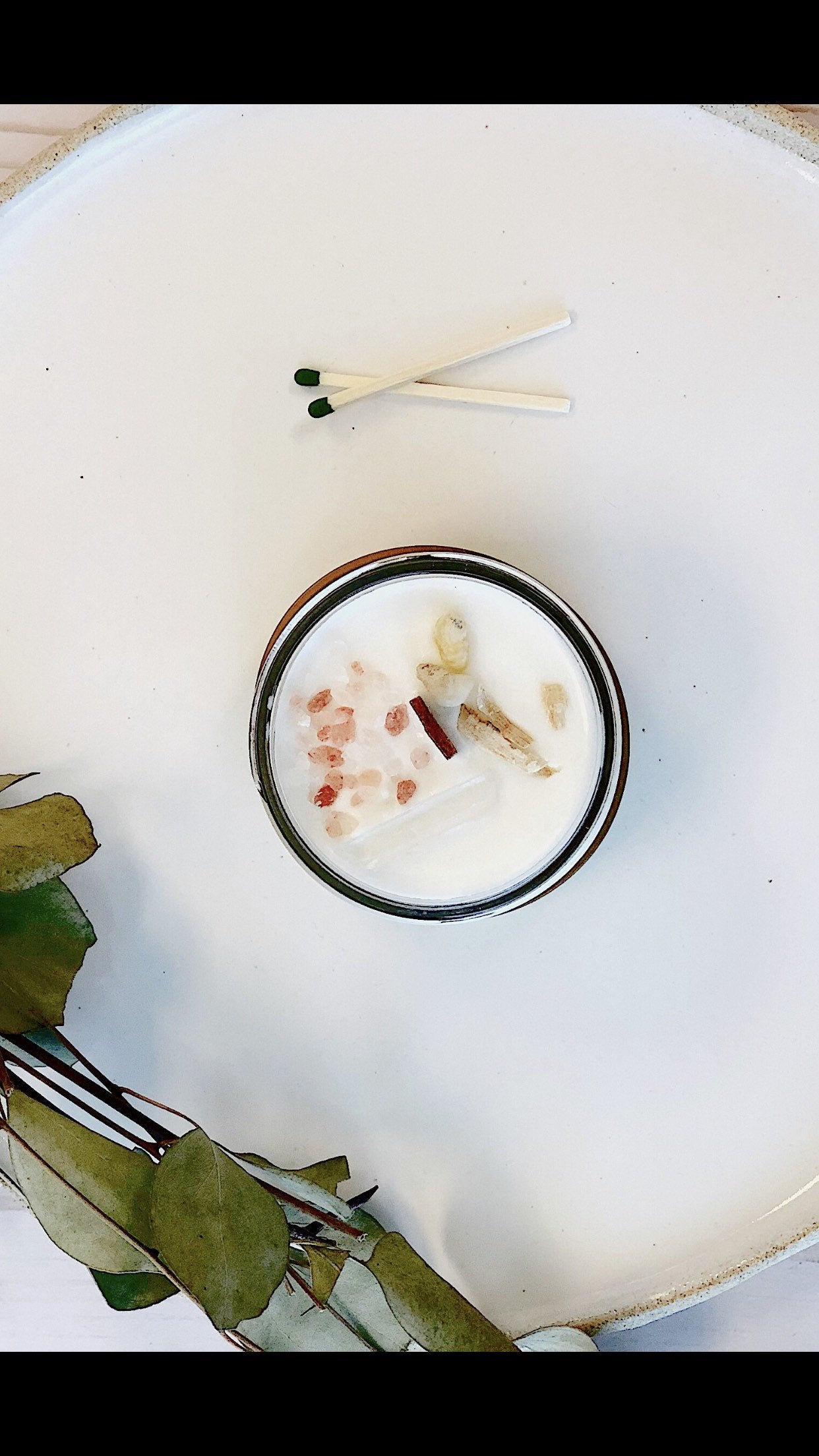 Clear the Air | Intention-Setting Organic Soy Candle