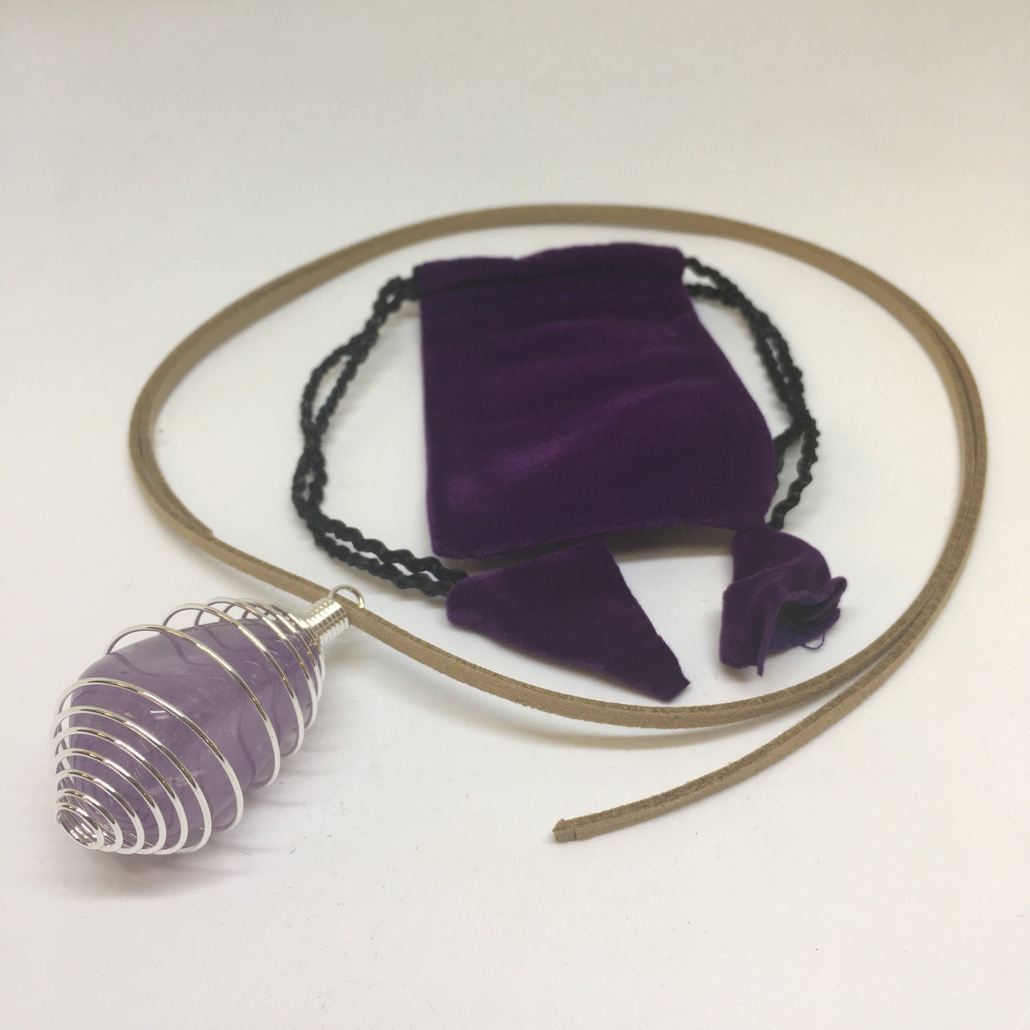 Carry It With You | Natural Tumbled Crystal Pendant Necklace