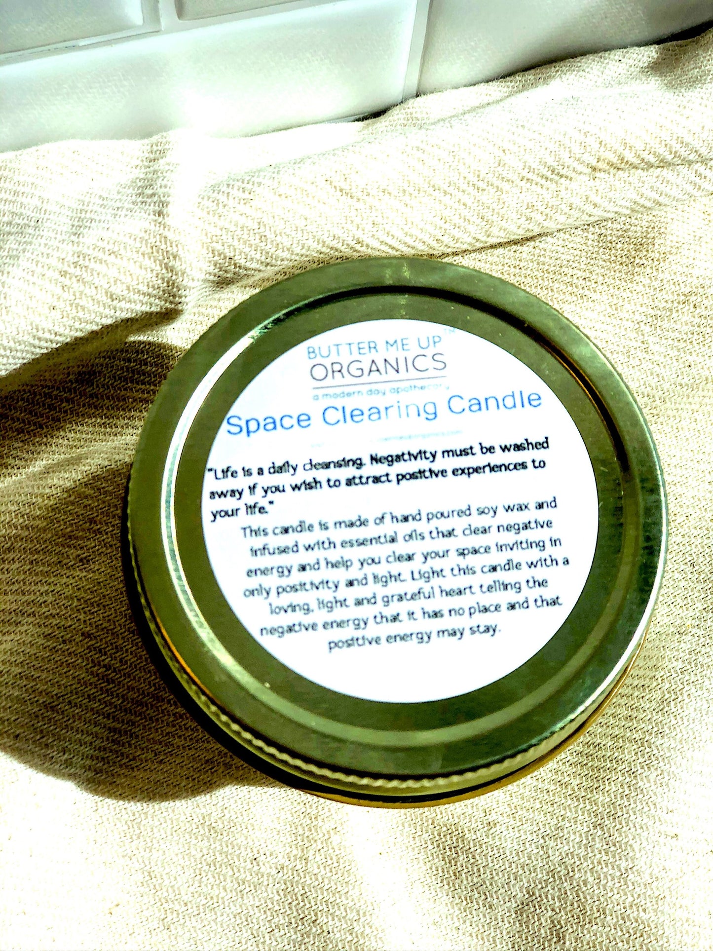 Clear the Air | Intention-Setting Organic Soy Candle