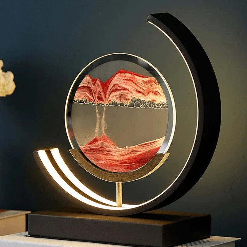 Shifting Sands | Mesmerizing LED Sandscape Table Lamp